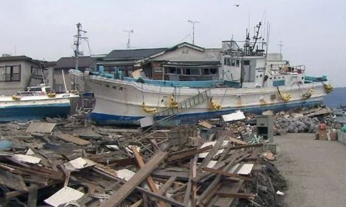 В радиусе 10 километров у «Фукусимы» впервые после цунами начали искать людей