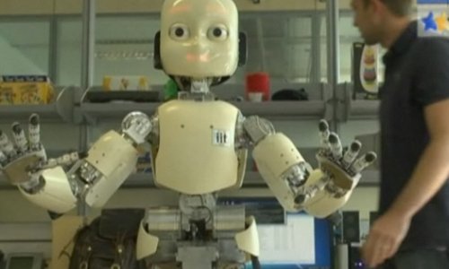 Робот-ребенок iCub - в дословном переводе - «искусственное познавательное тело»