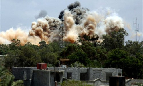 НАТО разбомбили ливийскую деревню