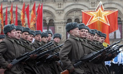 Торжественный марш в честь годовщины парада 1941 года пройдёт на Красной площади