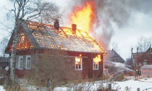 В Хабаровске сгорел частный дом погибло пять человек