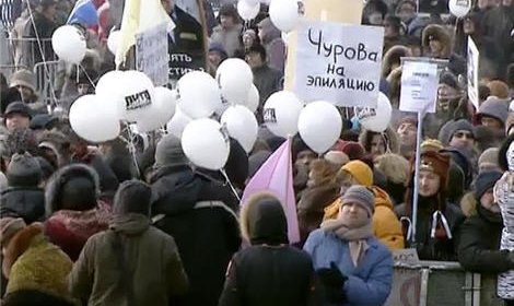 Около 20 человек пришедших на митинг в Москве получили переохлаждение