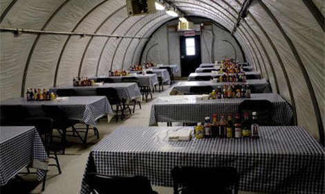 Версия отравления пищи в воинской столовой на передовой оперативной базе Торхам