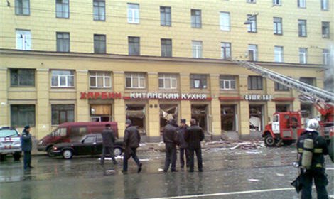 В Петербурге произошел взрыв в китайском ресторане «Харбин»