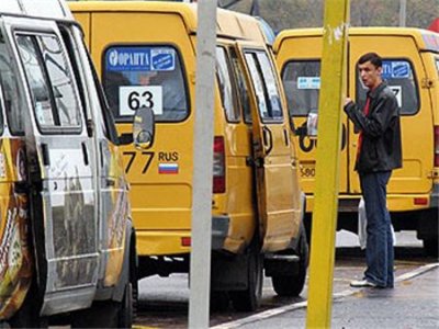 Россияне больше всего боятся ездить на маршрутных такси