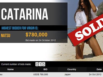 Студентка из Бразилии выставила на аукцион свою девственность за $780 тысяч