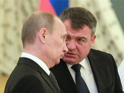 Путин отправил Анатолия Сердюкова в отставку