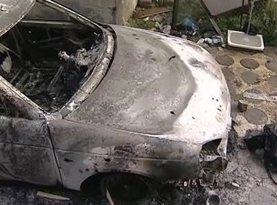 Житель Омска сгорел в арендованном автомобиле Renault Logan