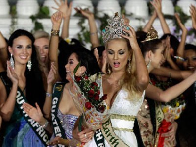 Титул Мисс Планета-2012 завоевала чешская красавица Тереза Файксова