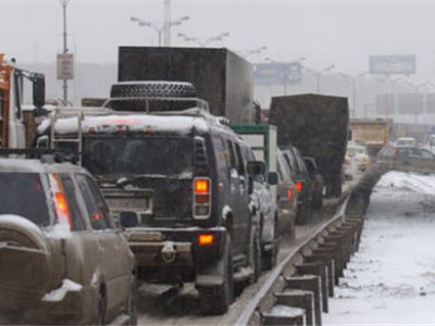 Движение грузовиков по МКАД в дневное время будет запрещено с 1 марта