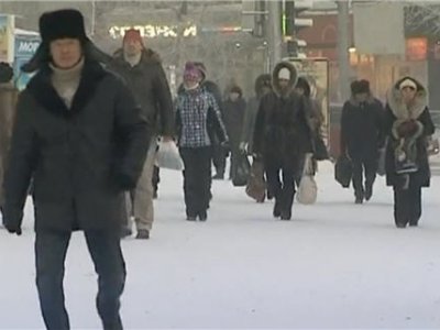 Температура в Сибири опустилась ниже -44 градусов