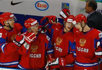 Встреча молодежных сборных России и Канады начнется сегодня в 13:00 мск на «Уфа-Арене»