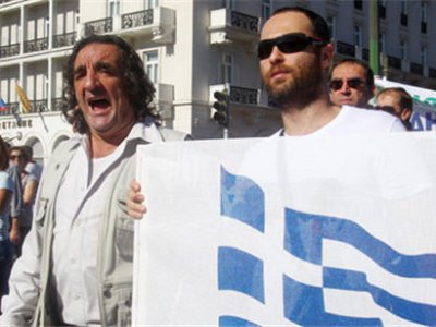 В столице Греции сегодня вновь «24-часовая» забастовка транспортников