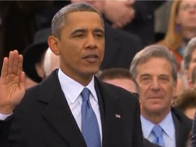 Обама присягнул на верность Соединённым Штатам у стен Конгресса на Капитолийском холме