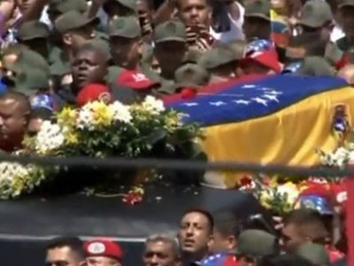В Венесуэле прощаются с Уго Чавесом