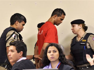 Бывшего вратаря бразильского «Фламенго» приговорили к 22 годам тюрьмы за убийство