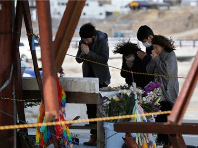 В Японии вспоминают жертв разрушительного землетрясения 11 марта 2011 года