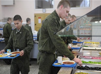 Воинские части будут переведены на питание по системе «шведский стол»