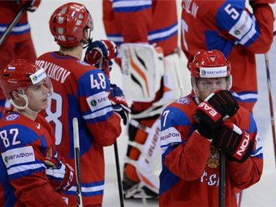 Сборная России проиграла финнам на чемпионате мира по хоккею