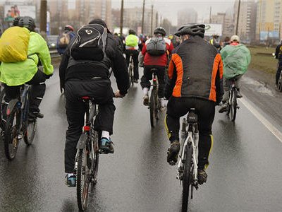 В Москве открытие велосипедного сезона