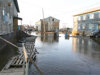 Реки Лена и Колыма подтопили шесть населенных пунктов в Якутии