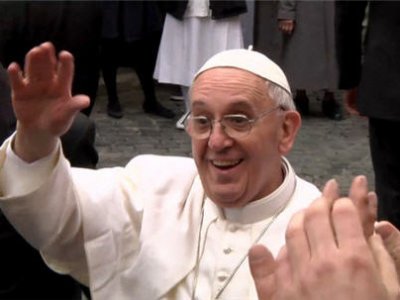 Папа римский Франциск повторил крестный путь Христа