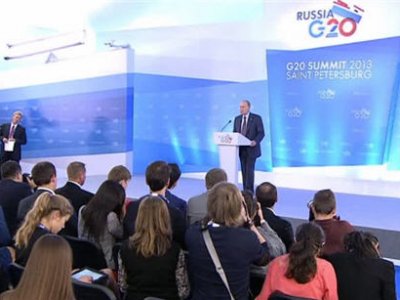 В Петербурге завершился саммит «Большой двадцатки»