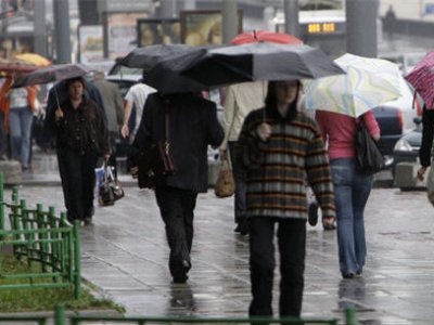 Выходные в Москве будут дождливыми и прохладными