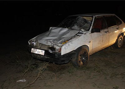 Пьяный водитель сбил семерых человек на остановке в Кызыле