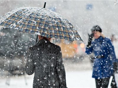 Снегопад начавшийся в Москве стал главной темой для обсуждения