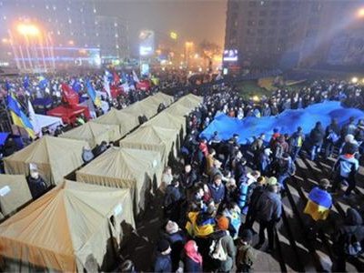 Акция на Европейской площади в Киеве