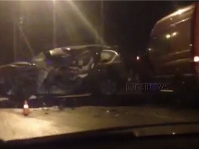 В Одинцовском районе столкнулись пять машин