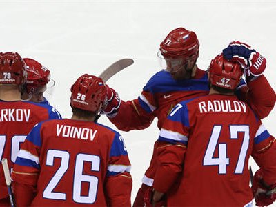 Российская команда к матчу с финнами готова