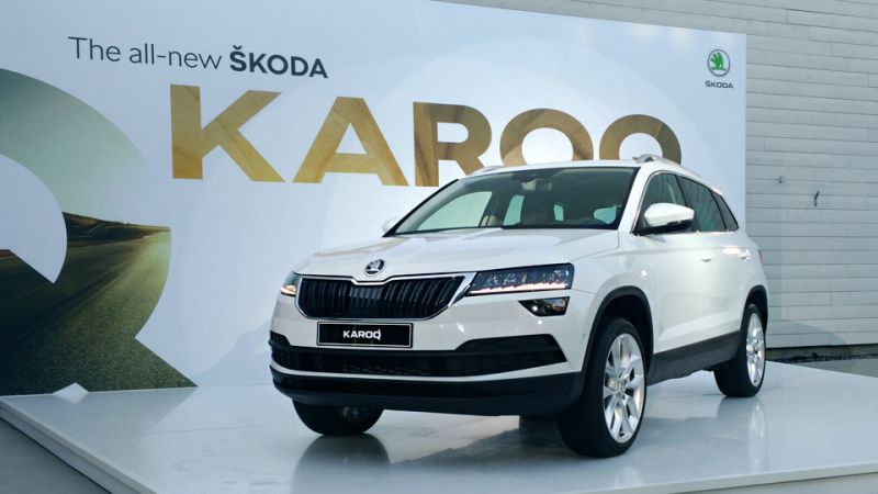 Компания Skoda официально презентовала новый кроссовер Karoq