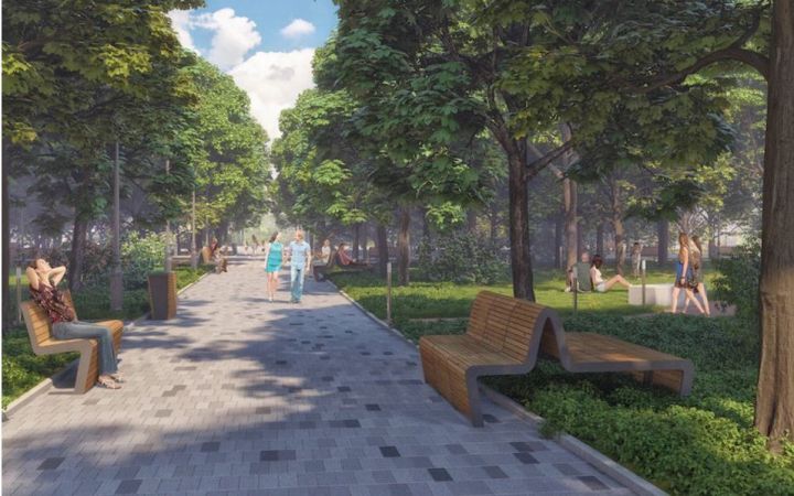 В Ростове реконструируют парки на Садовой и Театральную площадь