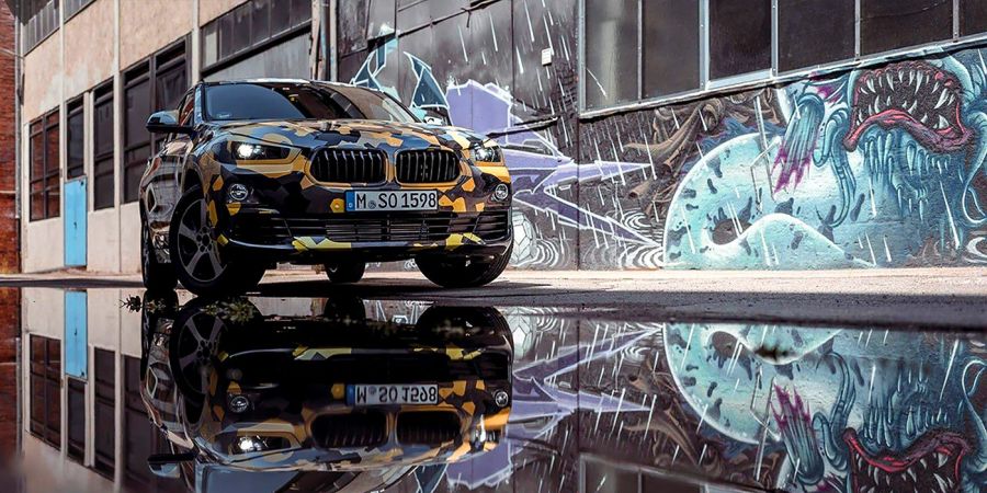 BMW X2 рассекретили на официальных изображениях до премьеры