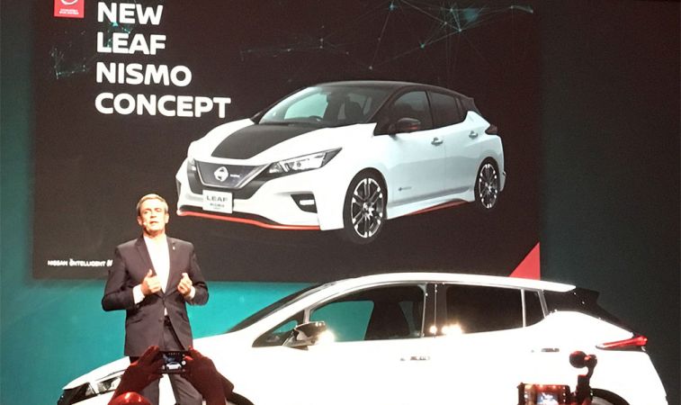 У нового Nissan Leaf появится «заряженная» версия 
