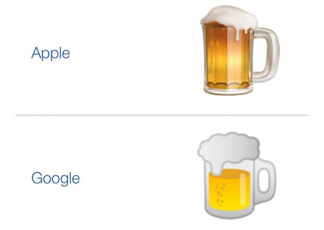 Пользователи сравнили эмодзи компаний Google и Apple